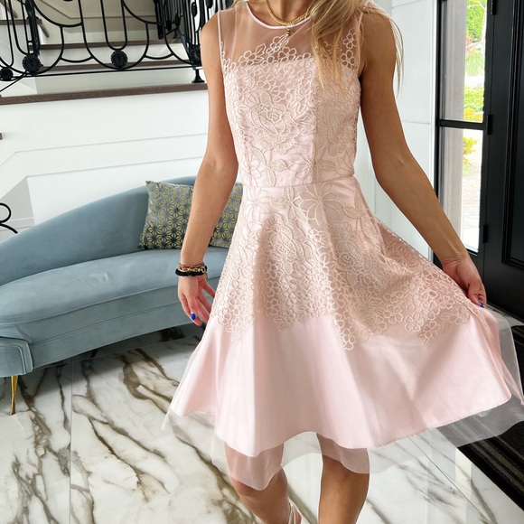 Cocktail midi dress - Picture 1 of 8